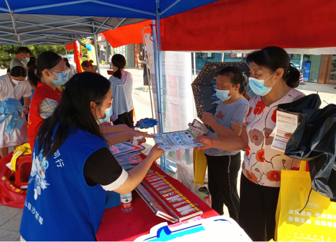 阜沙鎮(zhèn)禁毒信息〔2022〕第168期--阜沙鎮(zhèn)開展“不忘建黨崢嶸史，牢記使命宣禁毒”主題宣傳活動（2